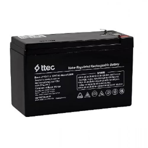 TTEC BASE 12V 7AH BAKIMSIZ KURU AKÜ