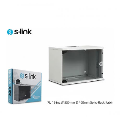 RACK KABİN SOHO 7U 53X40X32Cm S-LINK KABİNET