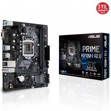 ASUS PRIME H310M-F R2.0 INTEL H310 LGA1151 DDR4 2666 VGA USB3.1 mATX ANAKART