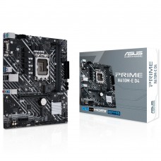 ASUS PRIME H610M-E D4 INTEL H610 LGA1700 DDR4 3200 DP HDMI VGA ÇİFT M2 USB3.2 MATX ASUS 5X PROTECTION III ARMOURY CRATE AI SUİTE 3 ANAKART