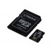 KINGSTON SDCS2/64GB 64GB MİCRO SD CANVAS 100MB/s HAFIZA KARTI