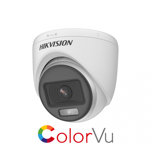 HIKVISION DS-2CE70DF0T-PF 2MP 2,8MM COLORVU (RENKLİ GECE GÖRÜŞLÜ) TURBO HD 4 İN 1 DOME KAMERA