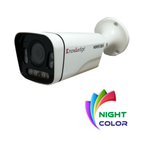 BEYLERBEYİ KNOWLEDGE KL 7408W8 4MPSC 3.6 P 4MP H.265+ RENKLİ GECE GÖRÜŞLÜ IP POE BULLET KAMERA