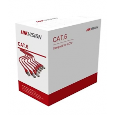 HIKVISION DS-1LN6U-G UTP 305MT CAT6 PVC 23 AWG %100 BAKIR GRI RENK KABLO