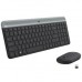 LOGITECH MK470 KABLOSUZ İNCE TÜRKÇE KLAVYE & MOUSE SETİ-SİYAH 920-009435