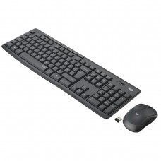 LOGITECH MK295 SESSİZ KABLOSUZ KLAVYE & MOUSE SETİ SİYAH 920-009804