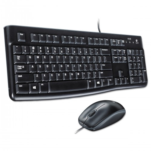 LOGITECH MK120 TÜRKÇE KABLOLU USB STANDART SİYAH Q KLAVYE VE MOUSE SET 920-002560