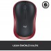 LOGITECH M185 USB ALICILI KOMPAKT KIRMIZI KABLOSUZ MOUSE 910-002237