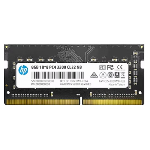 HP S1 8GB 3200MHz DDR4 CL22 2E2M5AA NOTEBOOK RAM