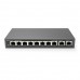 RUIJIE RG-ES110D-P 8 PORT 10/100 8 PORT POE 2 PORT UPLINK 120W YONETILEMEZ DESKTOP SWITCH