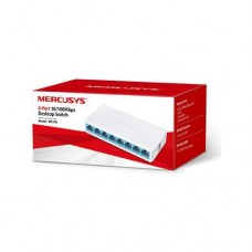 TP-LINK MERCUSYS MS108 8 PORT 10/100 YONETILEMEZ DESKTOP SWITCH PLASTİK KASA